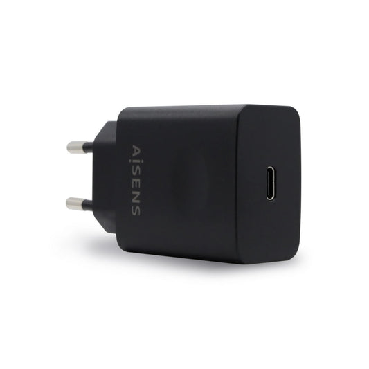 Charger Aisens ASCH-1PD20-BK Black 20 W USB-C-0